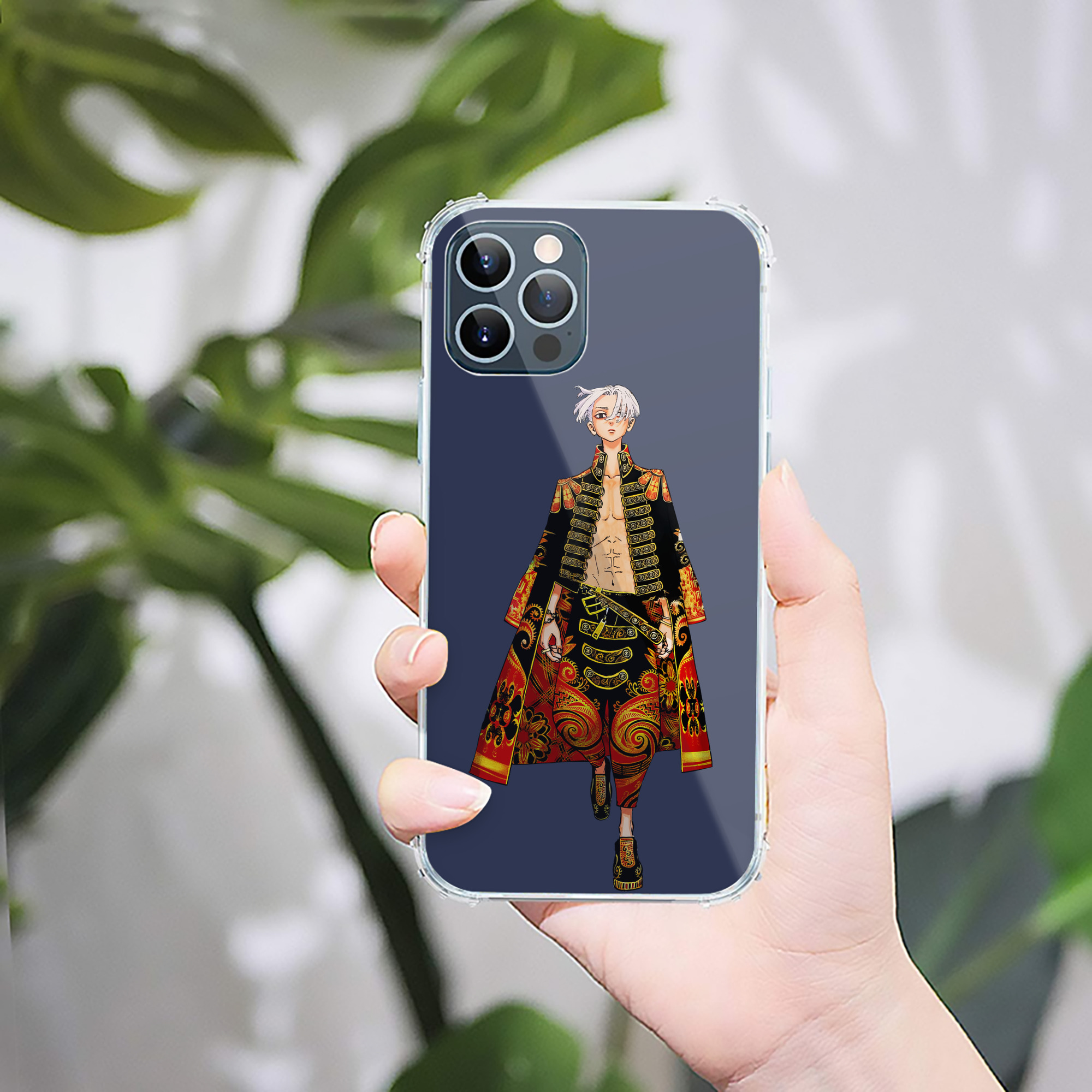 （画像用） 東京リベンジャーズ Tokyo Revengers 【iPhone 12シリーズ対応】透明スマホケース（クリアソフトケース）